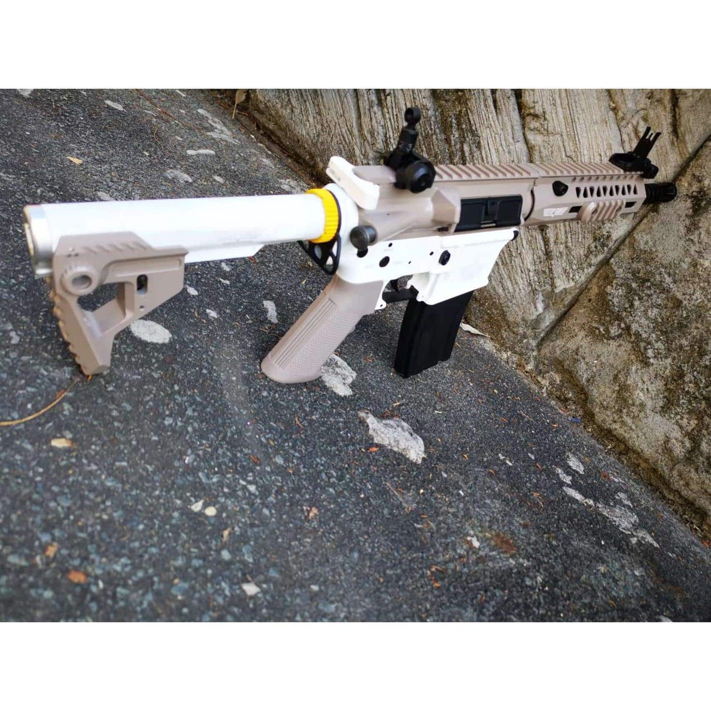 DOUBLE BELL 080A M4 TOP GUN Gel Blaster AEG Colour: Tan with White