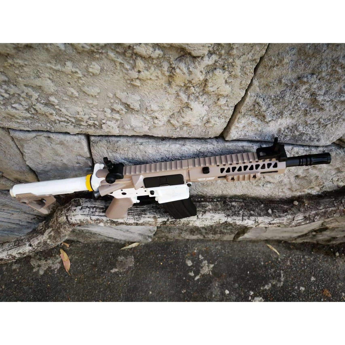 DOUBLE BELL 080A M4 TOP GUN Gel Blaster AEG Colour: Tan with White