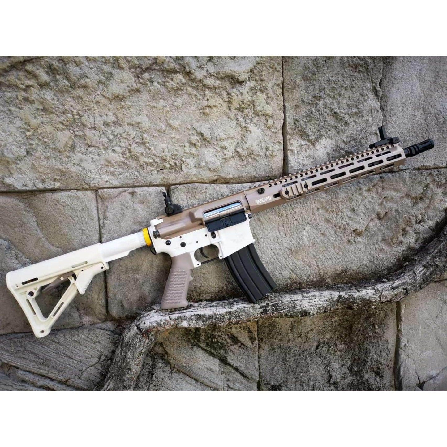 DOUBLE BELL 082A M4 TOP GUN Gel Blaster AEG Colour: Tan with White