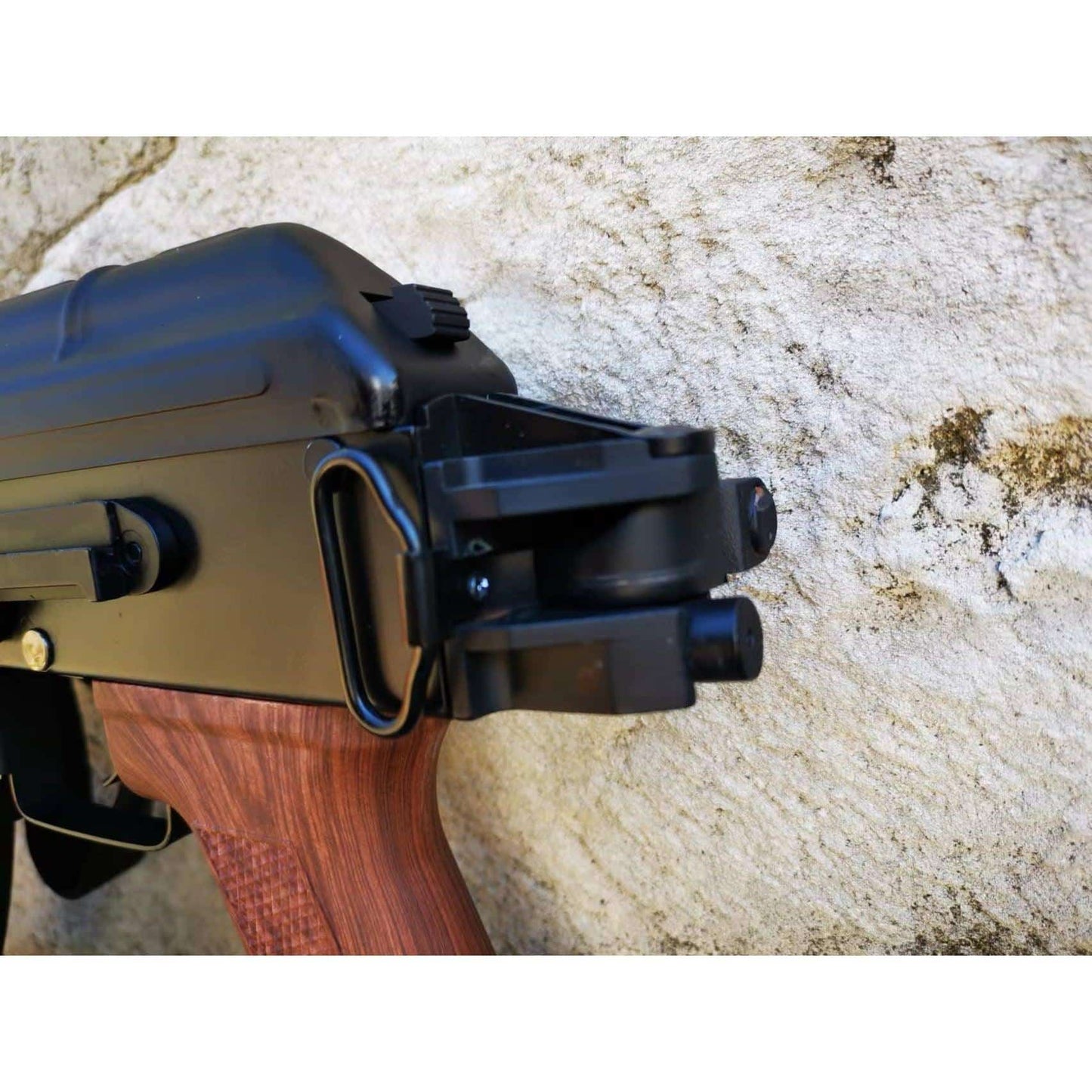 Double Bell 015B AK-AIMS AEG Gel Blaster With Real Wood Handguard