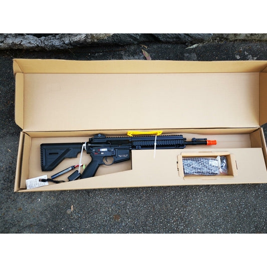 Double Bell HK416 A5 with 14.5 inch barrel AEG Gel Blaster Black