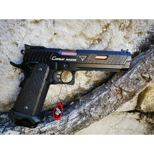 DOUBLE BELL TTI HI-CAPA Gel blaster Gas POWERED GBB Blowback Black