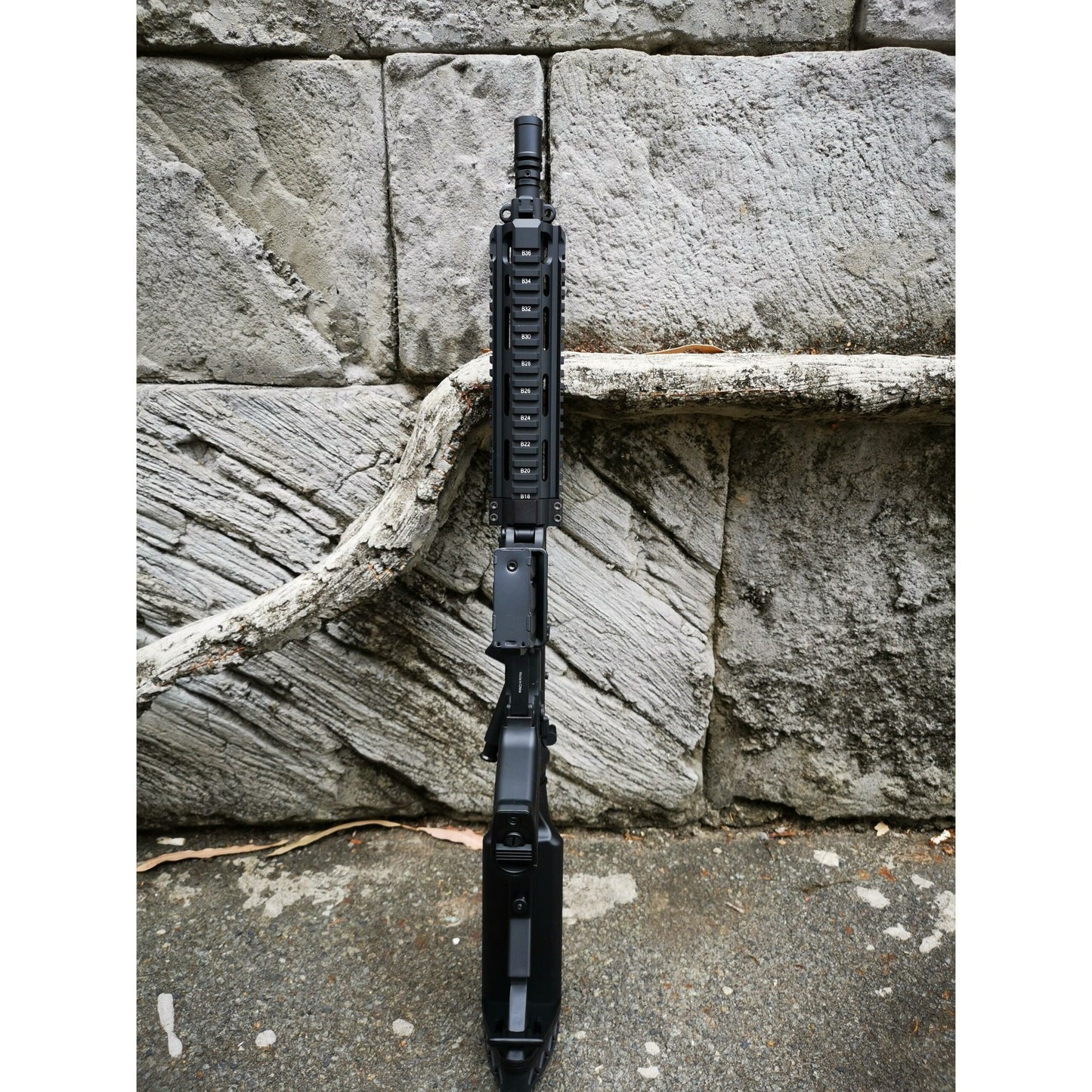 Golden Eagle FB6621 HK416D Real Engraved Metal Electric Gel Blaster Black