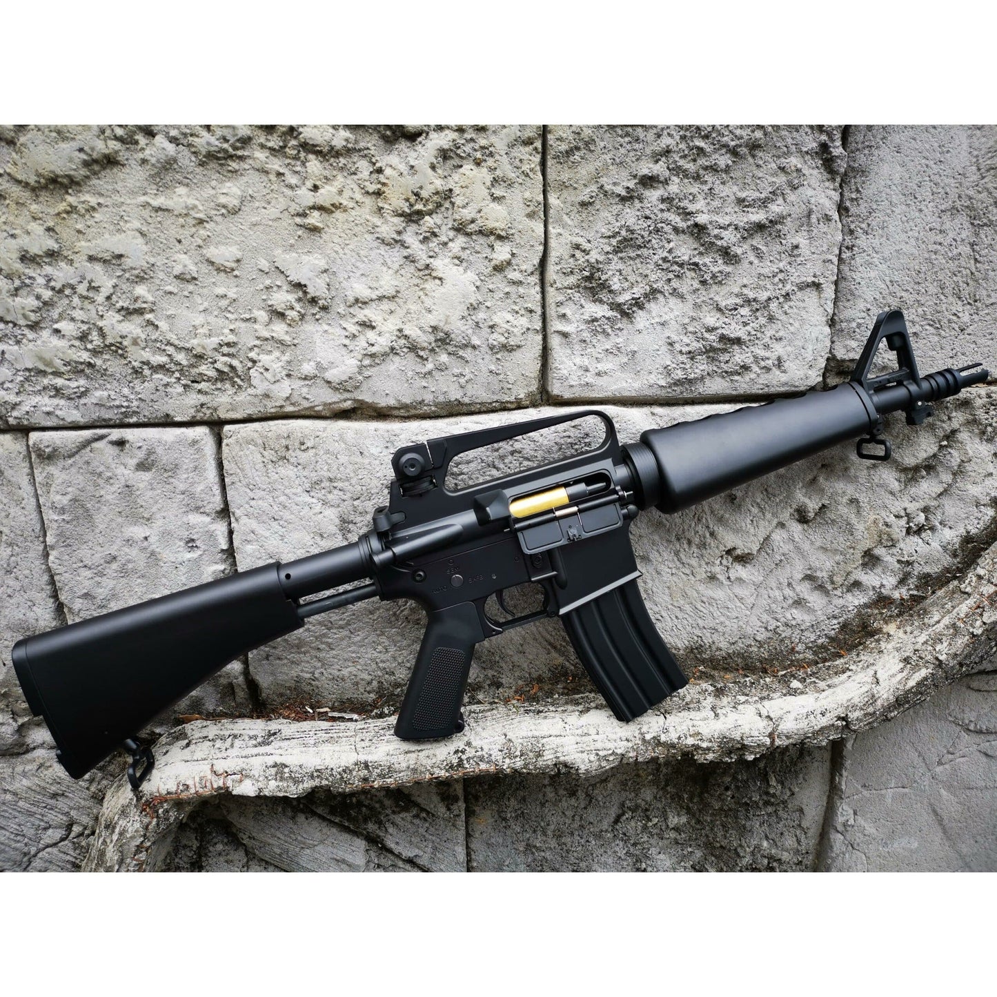 Golden Eagle FB6661 CAR-15 Mini M16 Gel Blaster Metal AEG Rifle