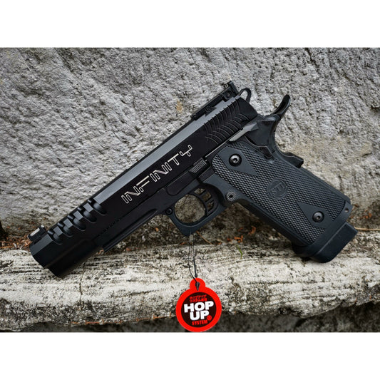 DOUBLE BELL Hi-Capa 5.1 OPS-MRP Gel blaster Gas POWERED Blowback Black