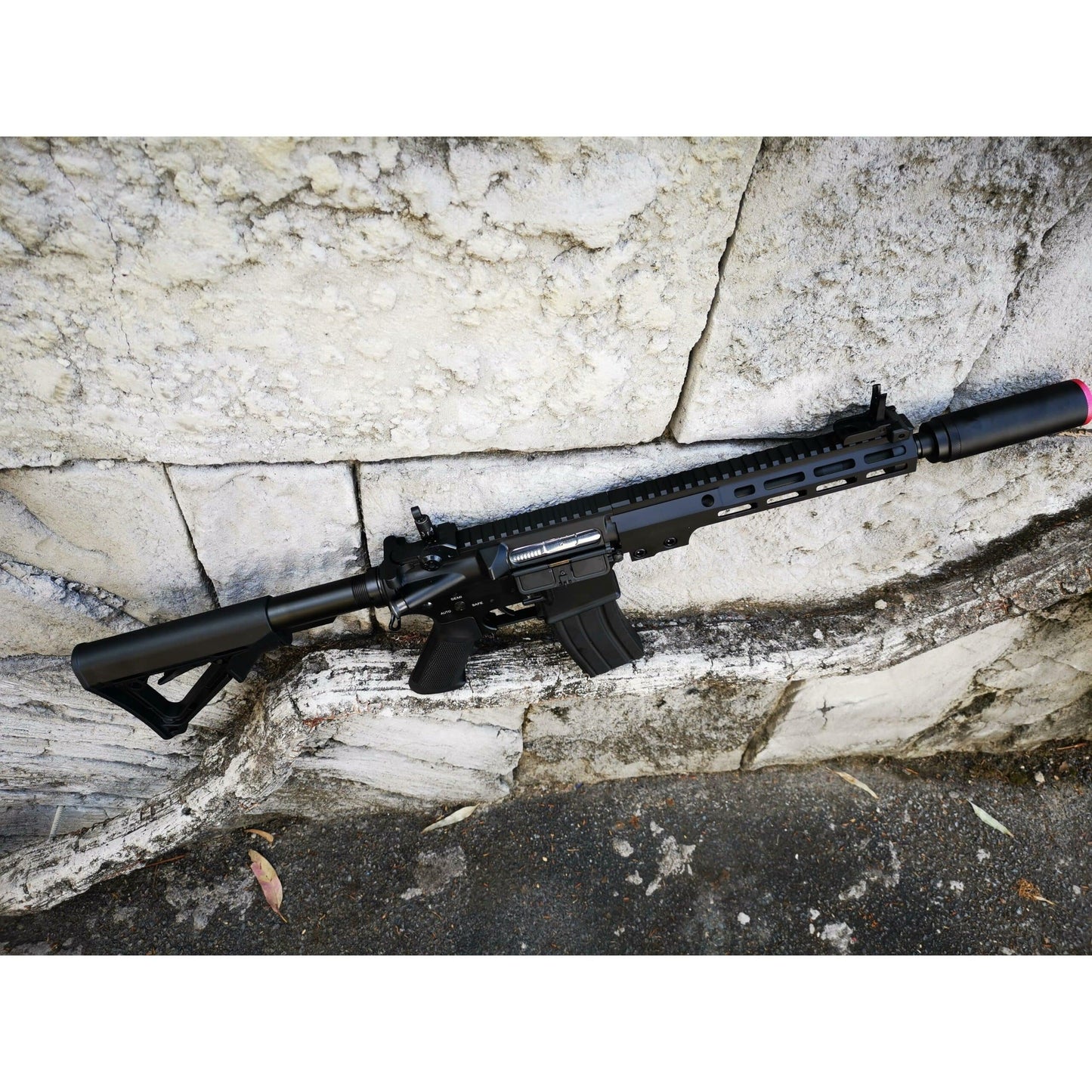 DOUBLE BELL MK16 gel blaster AEG Colour: Black