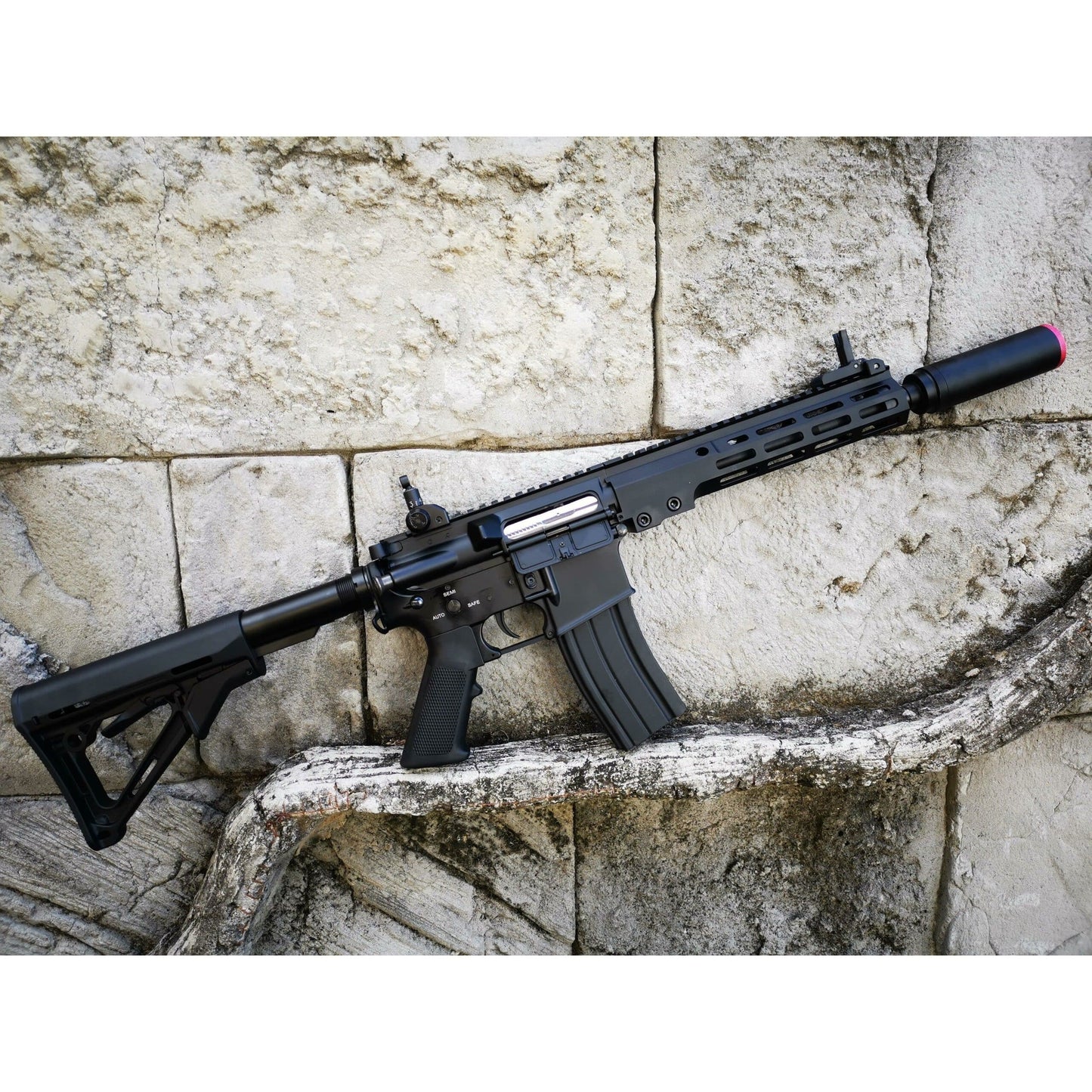 DOUBLE BELL MK16 gel blaster AEG Colour: Black
