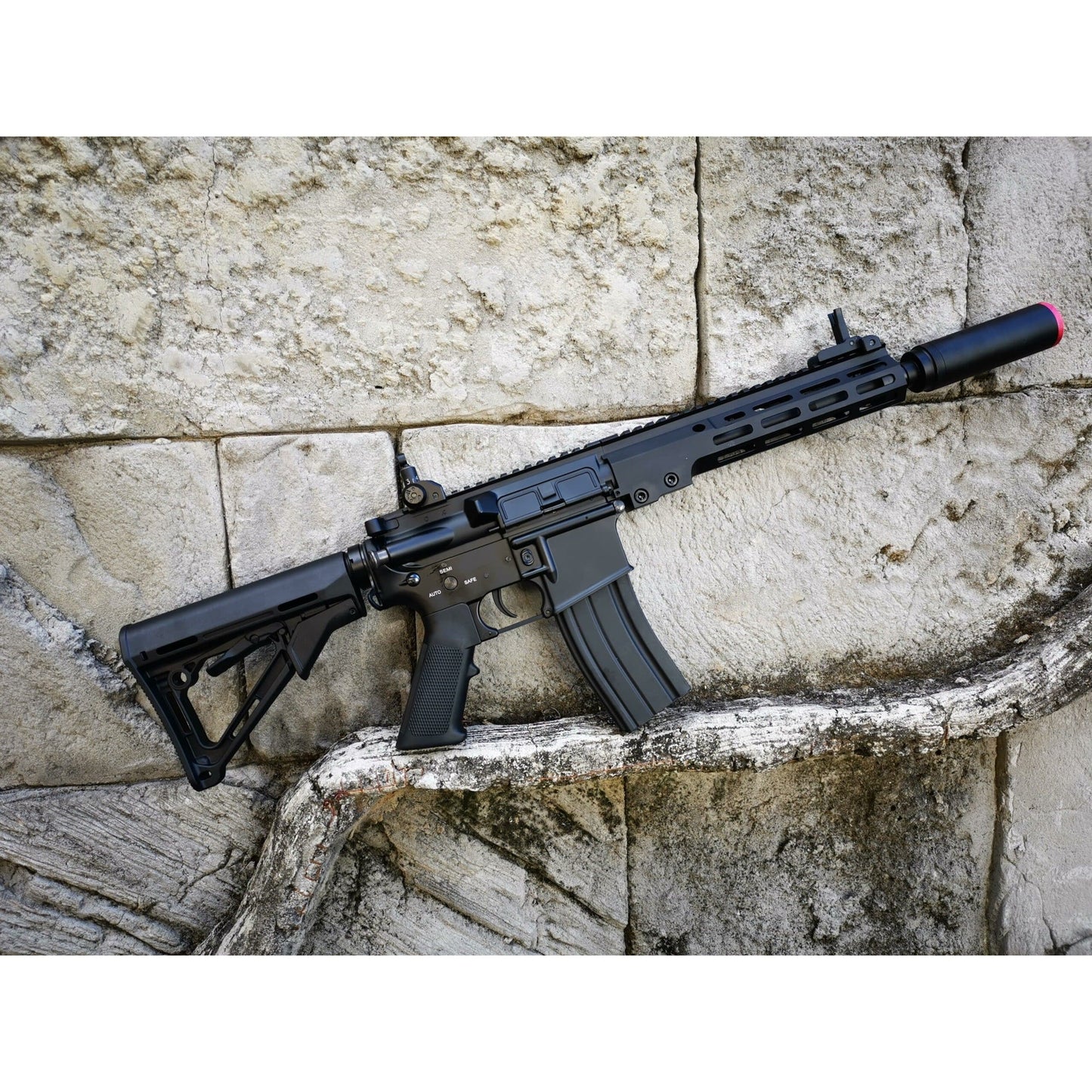 DOUBLE BELL MK16 gel blaster AEG Colour: Black