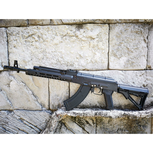 Double Bell 021 AKM CNC Tactical AEG Gel Blaster With CTR Stock