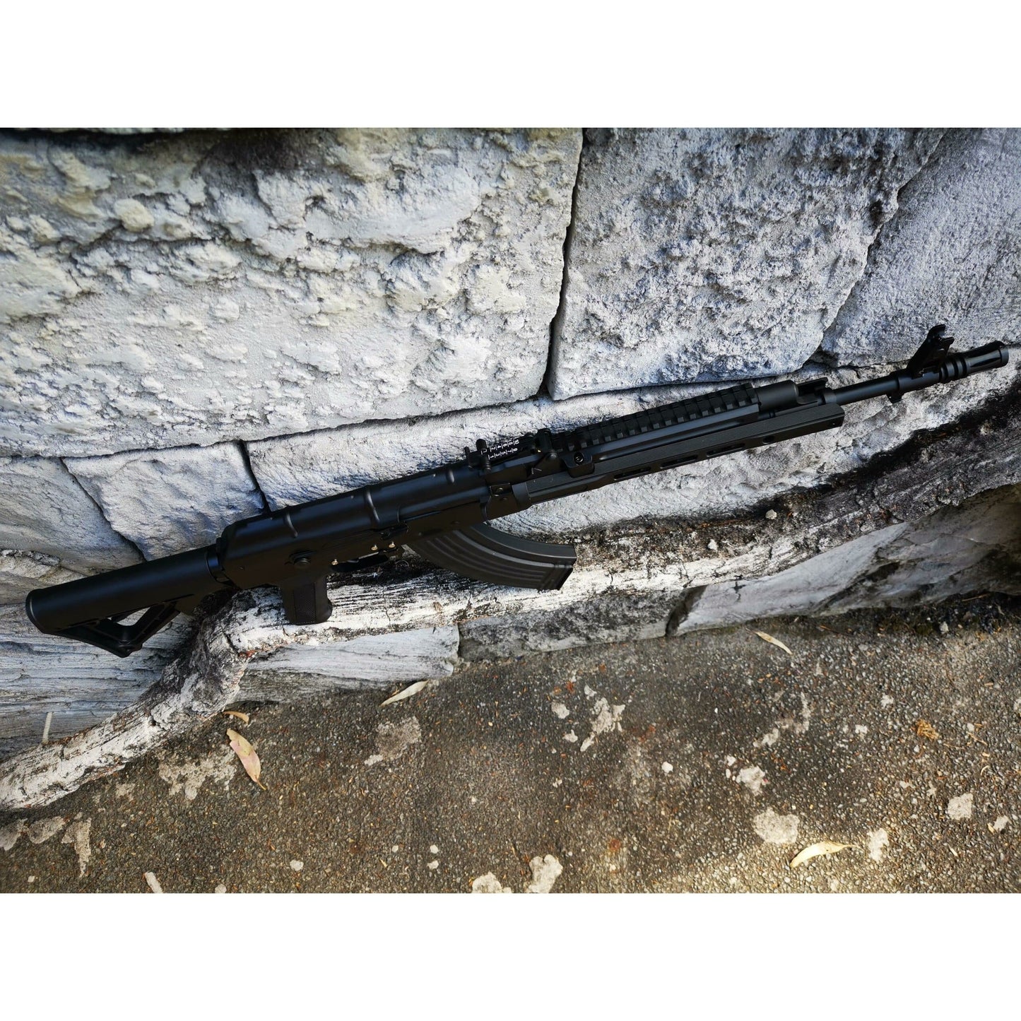 Double Bell 021 AKM CNC Tactical AEG Gel Blaster With CTR Stock