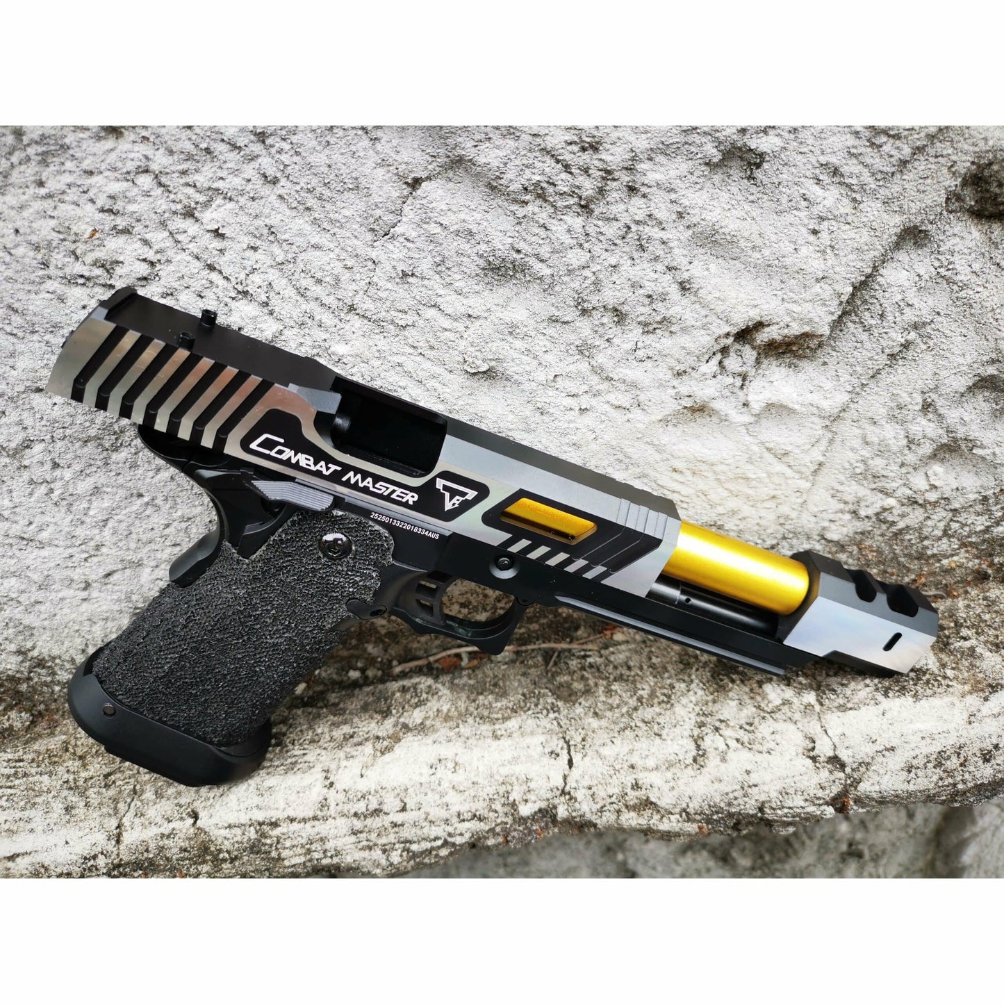 2011 TTI GBB GEL BLASTER GREEN GAS POWERED BLOW BACK With Compensator Version 3354