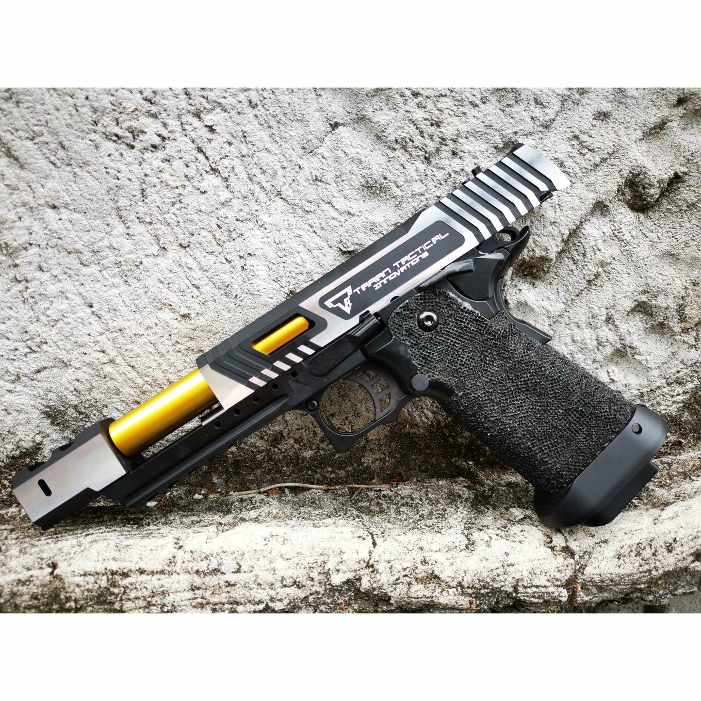 2011 TTI GBB GEL BLASTER GREEN GAS POWERED BLOW BACK With Compensator Version 3354