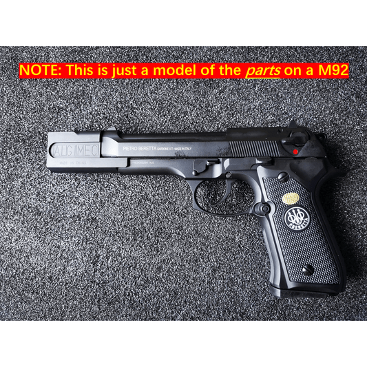 DOUBLE BELL Hitman Compensator for M9 Series Gel Blaster GBB Pistols