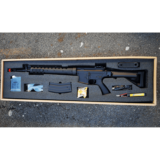 CYMA Sport Full Metal MK12 SPR MOD.0 Gel Blaster w/ Lipo Ready Metal Gearbox