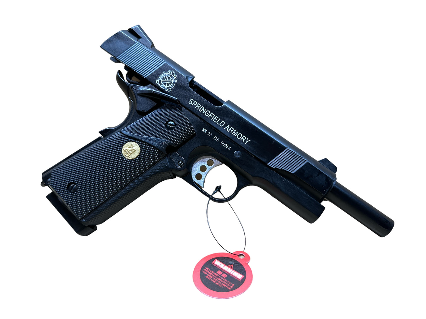 DOUBLE BELL 728 PROFESSIONAL CAL.45 Gel blaster Gas POWERED Blowback Black