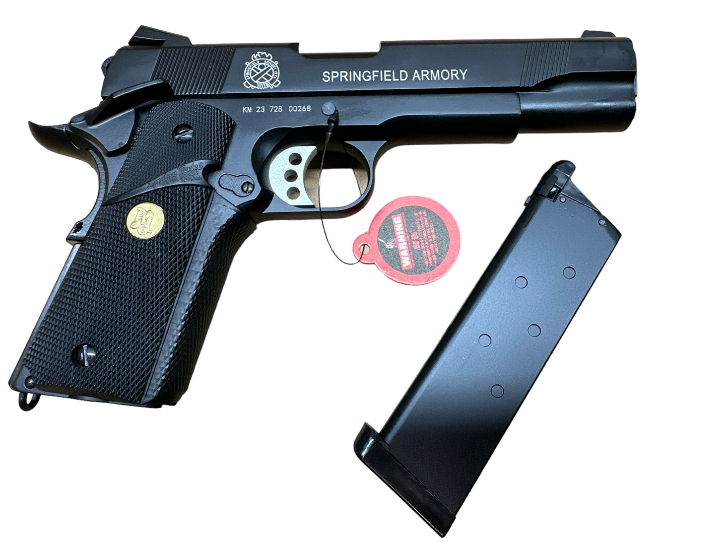 DOUBLE BELL 728 PROFESSIONAL CAL.45 Gel blaster Gas POWERED Blowback Black