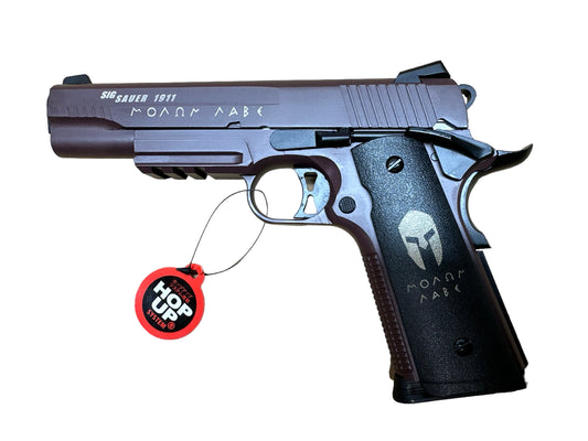 DOUBLE BELL 785 SIG SAUER 1911 SPARTAN .45 Gel blaster Gas POWERED Blowback