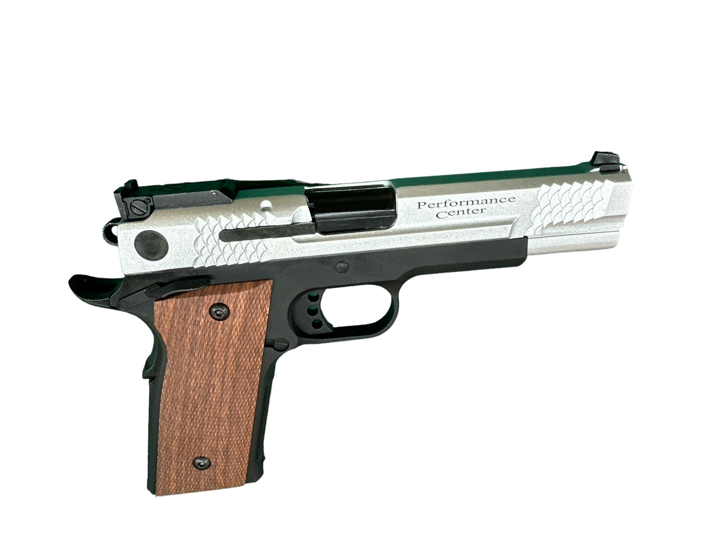 Smith & Wesson M945 PERFORMANCE CENTER Gas Blowback Gel Blaster Silver