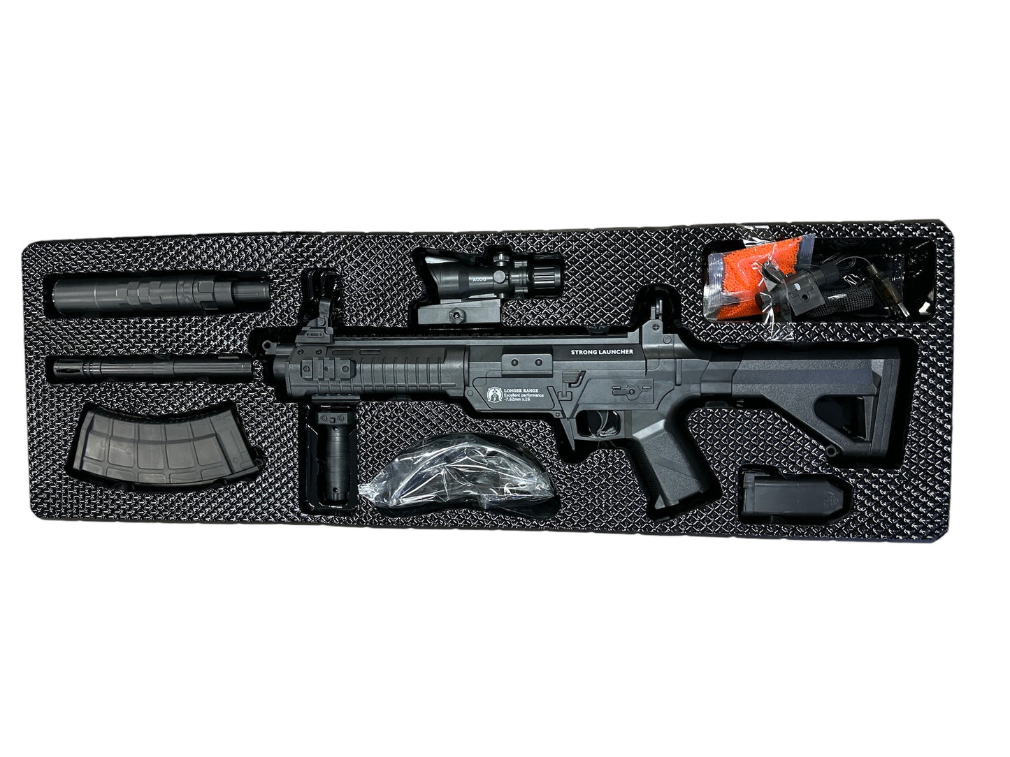 Kid Toy Chinese Army QBZ191 Electric Gel Blaster