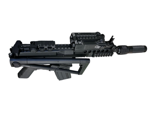 DOUBLE BELL 808 PDW Gel Blaster AEG Colour: black