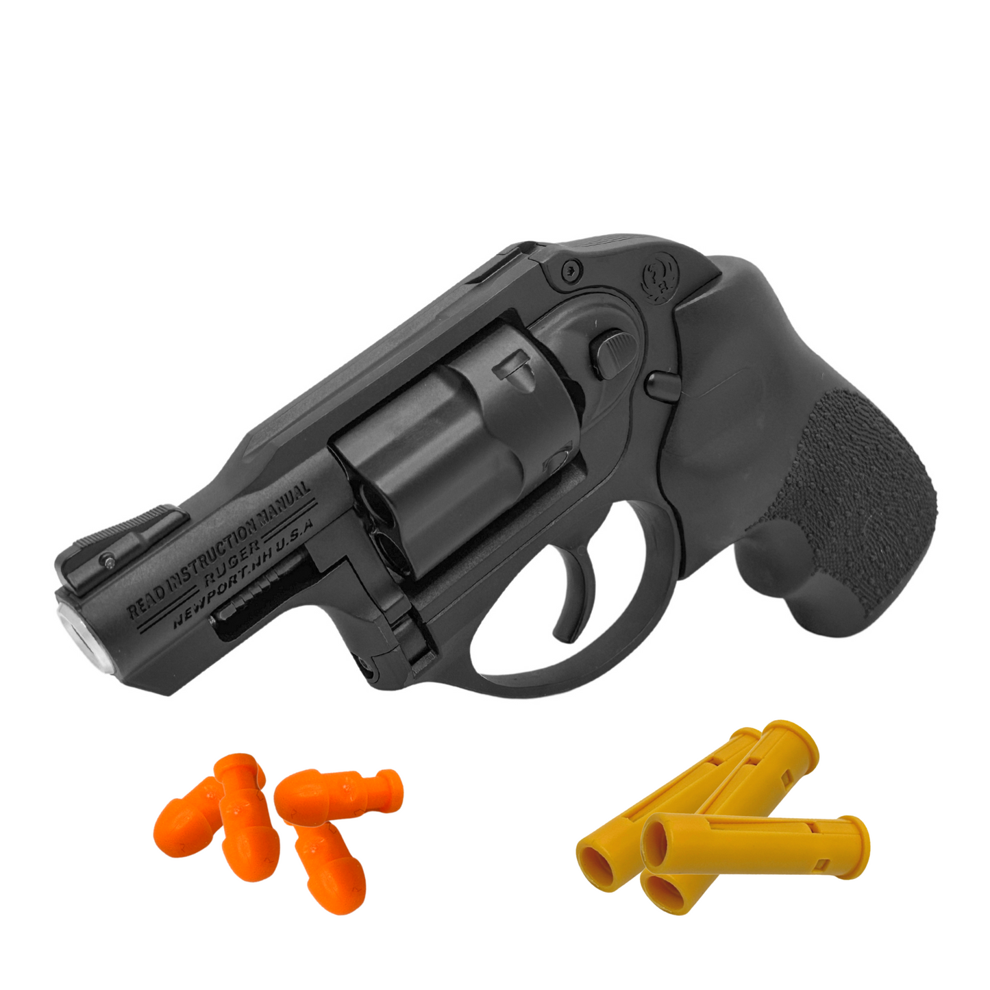 Ruger LCR 38 SPL+P Revolver - Plastic Dart Gun