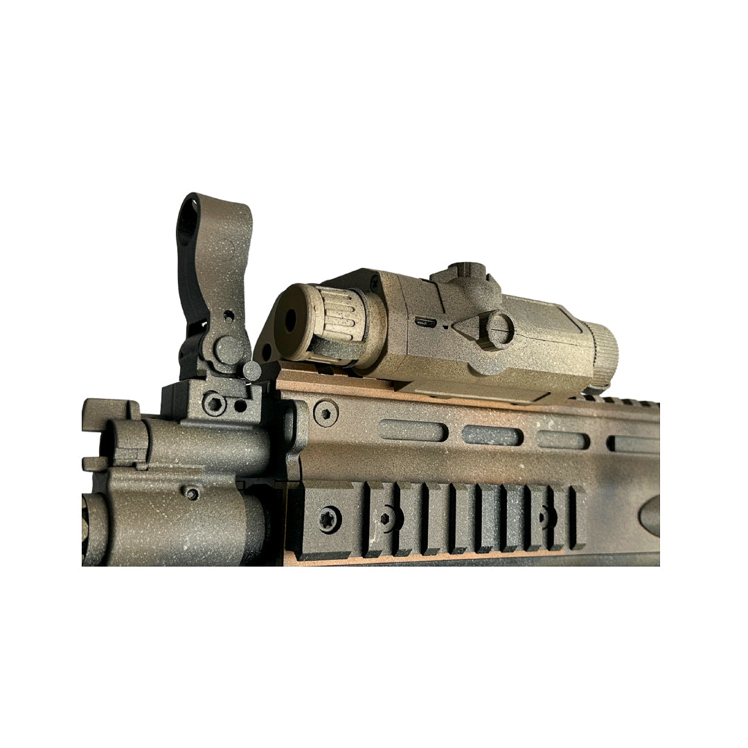 "Scar Camo" Comp Stage 2 CGB Custom Rifle - Gel Blaster (Metal)