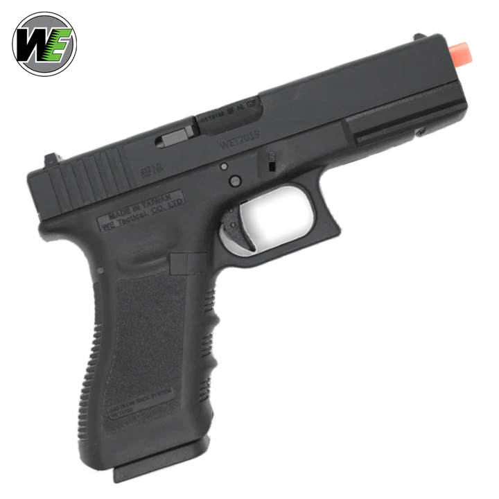 We Tech G-SeriesWe Tech G-Series G18C Gen 3 Gas Blow Back Pistol – Black G18C Gen 3 Gas Blow Back Pistol – Black