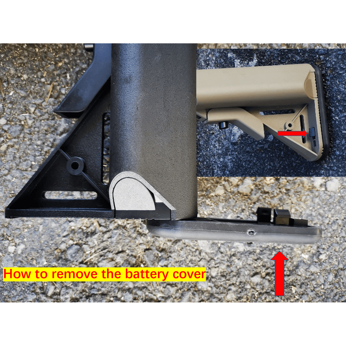 IHOBBY M4A1 Gen10 Gel Blaster With Carry Handle Package: Black