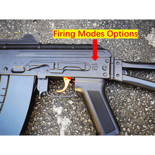 LeHui AK 74U Gel Blaster With Tactical Laser & Torch