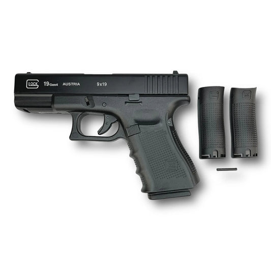 Double Bell G19 Tactical Metal Green Gas Blowback Pistol - Gel Blaster