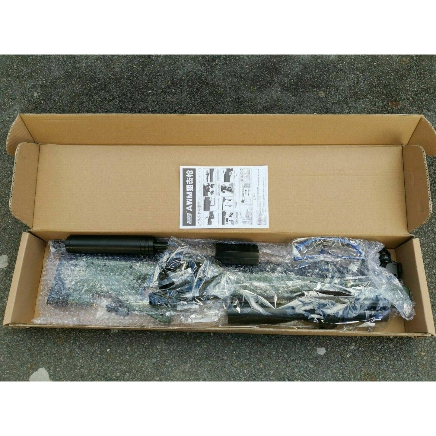 GJ AWM Bolt Action Sniper Rifle Gel Blaster