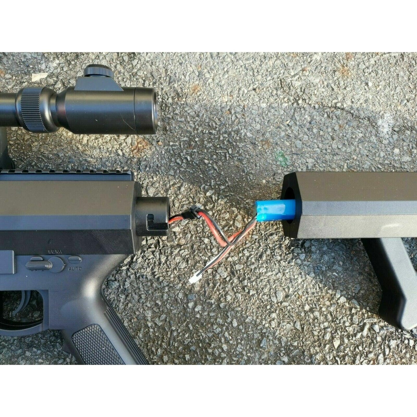 M82A1 BARRETT SNIPER RIFLE GEL BLASTER GEL NYLON VERSIONS MAG-FED ADULT SIZE