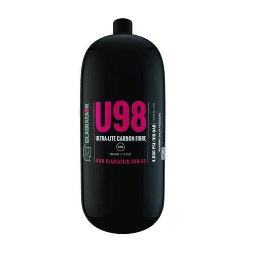U98-A GladiatAir Carbon Fibre Air Tank + GladiatAir Regulator