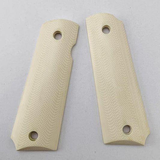 Ivory Perl Style Pistol Grip Set With Screw Set for GE and DB 1911 V10 Gas Blowback Pistols