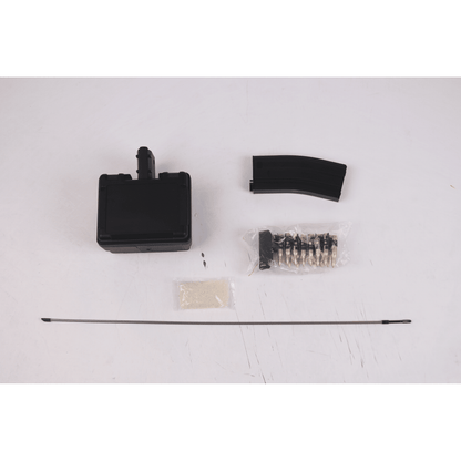 Golden Eagle 6669 Fightlite MCR Machine Gun AEG Rifle Full Metal Gel Blaster Black with Long Barrel