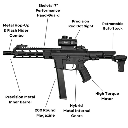 CGB MKII SMG-CQB Gel Blaster (Comp Ready)