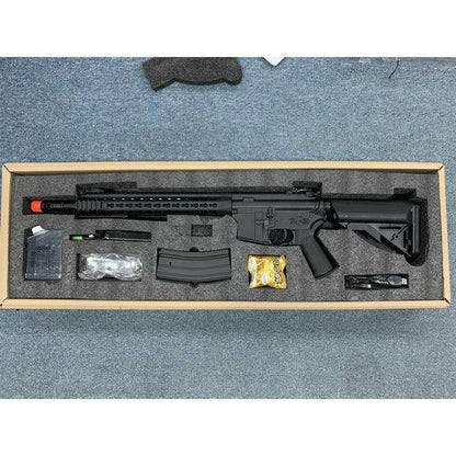 JOHN WICK STYLE CYMA Sport AR-15 Full Metal Gel Blaster AEG w/ Lipo Ready GearboxSame as the item box Package
