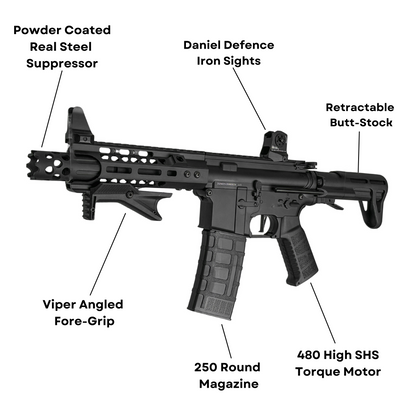 "CQB Phantom" Comp CGB Custom - Gel Blaster (Metal)