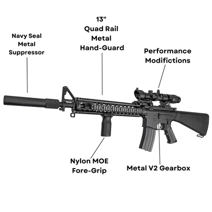"DMR Eagle Eye" Comp CGB Custom - Gel Blaster (Metal)