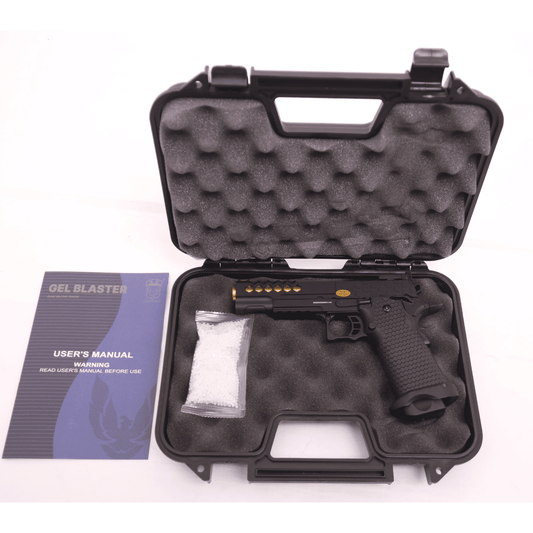 GOLDEN EAGLE 3339 FULL METAL CNC HEX CUT 1911 GEL BLASTER Hi-Capa 5.1 VERSIO GAS/CO2 POWERED BLOW BACK