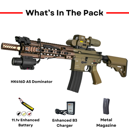 "HK416D A5 Dominator" Comp CGB Custom - Gel Blaster (Metal)