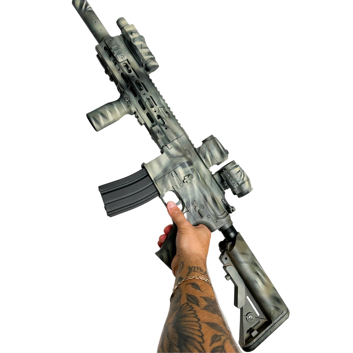 "HK Jungle Predator" Comp Stage 2 CGB Custom - Gel Blaster