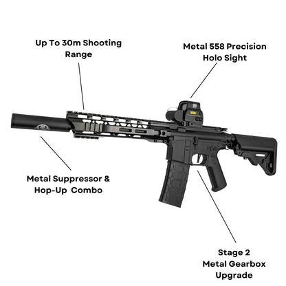 "Hazardous" Comp CGB Custom - Gel Blaster (Metal)
