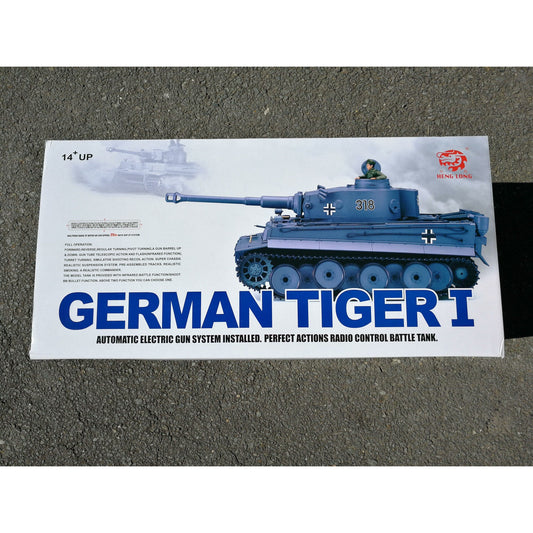 HengLong 3818 -1PRO 7.0 Versions 1/16 Scale Germany Tiger I Tank Metal Upgraded