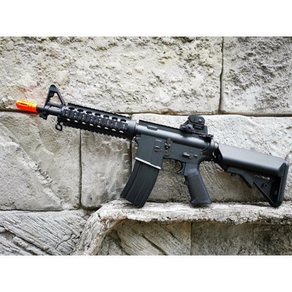 CYMA M4 CQB-R SOPMOD LiPo Ready Metal Gel Blaster AEG Package: Black