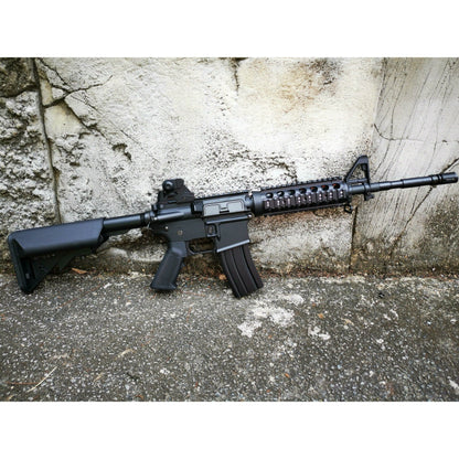CYMA M4 CQB-R SOPMOD LiPo Ready Metal Gel Blaster AEG Package: Black