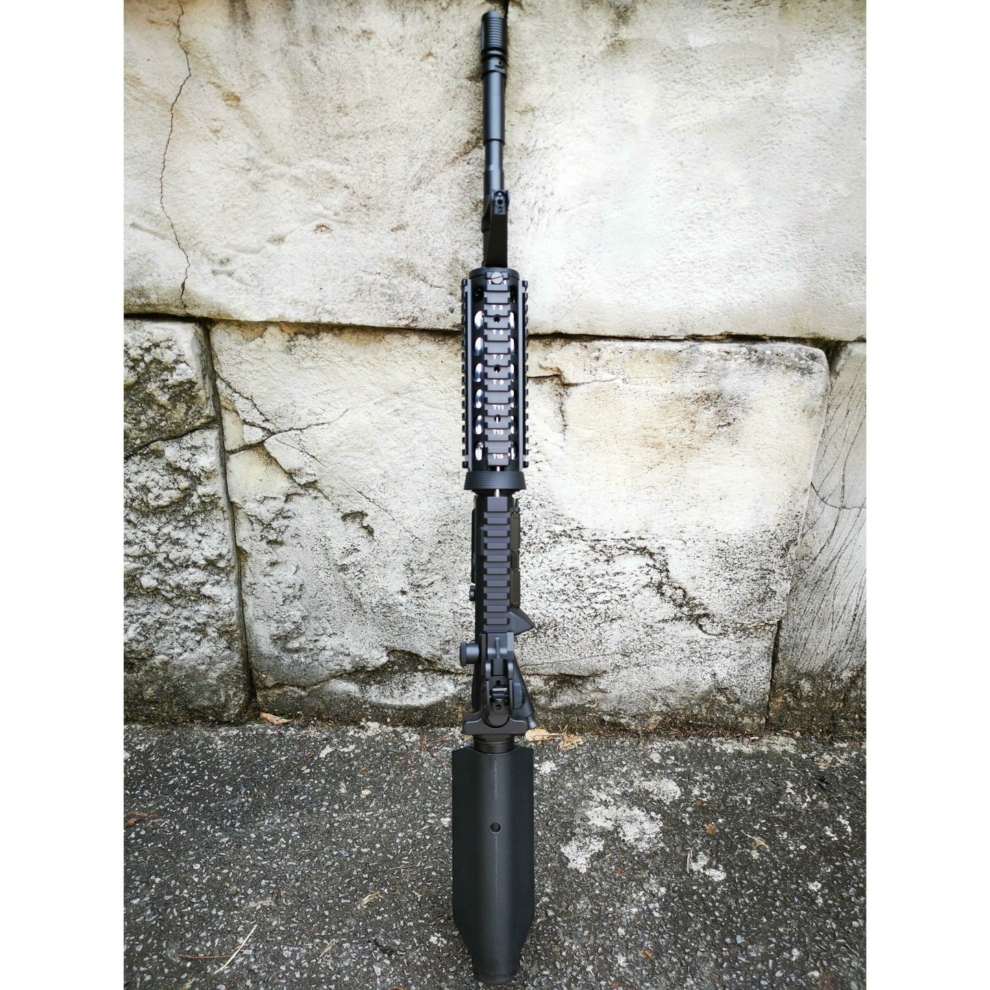CYMA M4 CQB-R SOPMOD LiPo Ready Metal Gel Blaster AEG Package: Black
