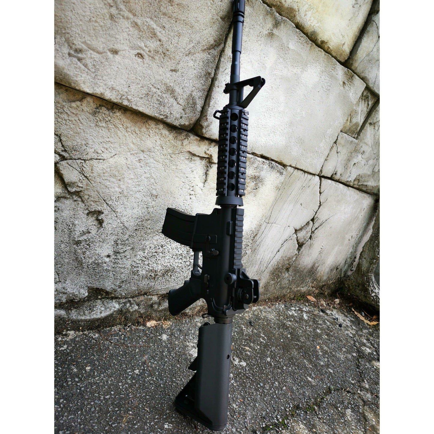 CYMA M4 CQB-R SOPMOD LiPo Ready Metal Gel Blaster AEG Package: Black