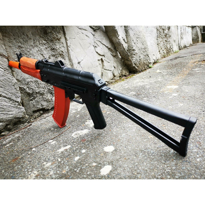 JINMING AK 74U J12 Nylon Gel Blaster With Real Wood Handguard