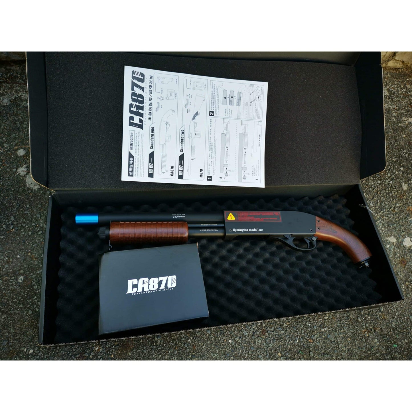 LITTLE MOON CA870 Pump Shotgun Gel Blaster